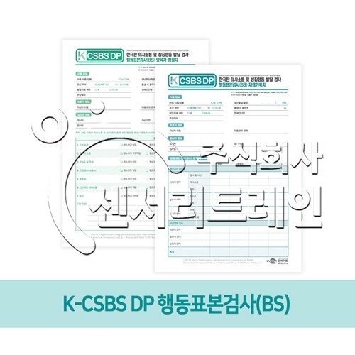 K-CSBS DP_행동표본검사(BS)