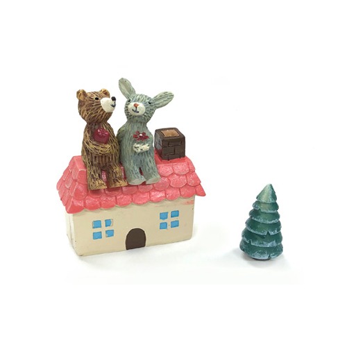 집위의 토끼와 곰돌이