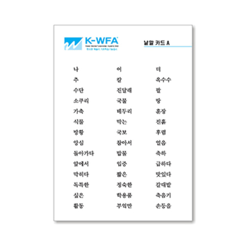 K-WFA 웩슬러기초학습기능검사 종합세트 A형