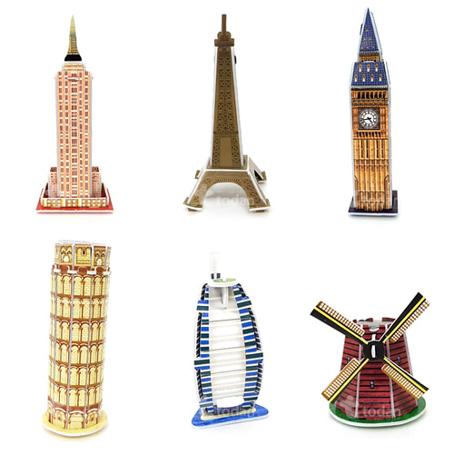 세계 건축 문화재 미니어쳐 모형 DIY (3) - 10인용